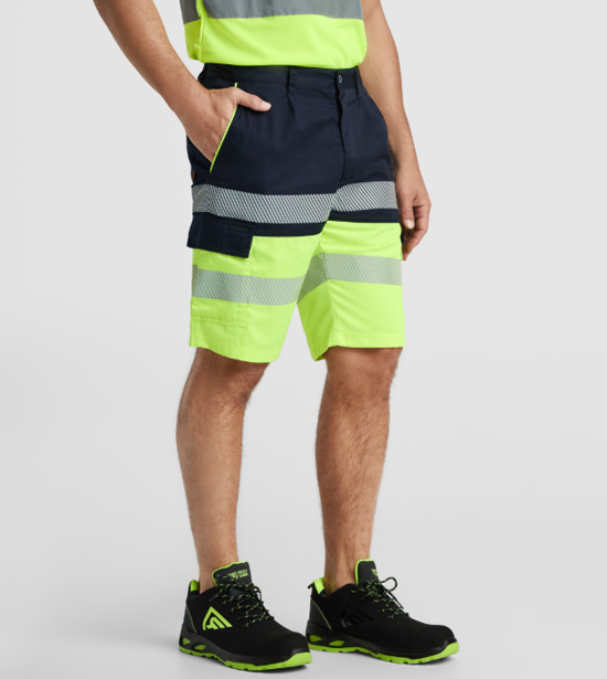 Bermuda Multibolsillos Bicolor Personalizada con DTF